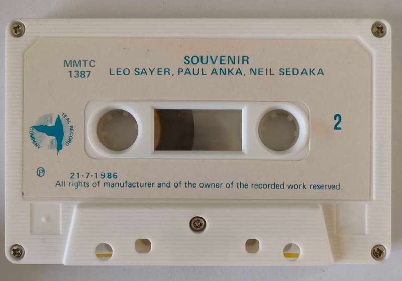 Souvenirs-Leo Sayer,Paul Anka,Neil Sedaka