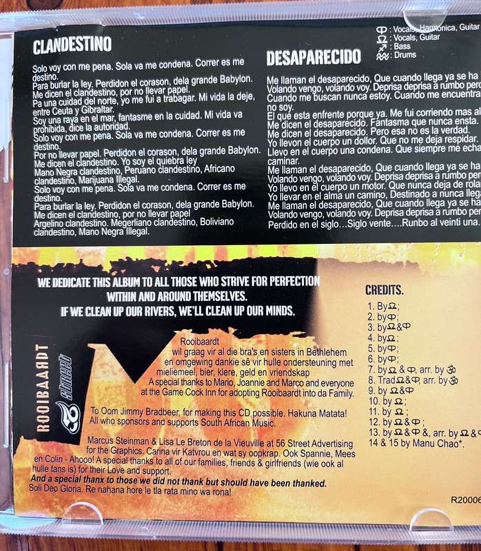 Rooibaardt - Increase da Peace (2005)