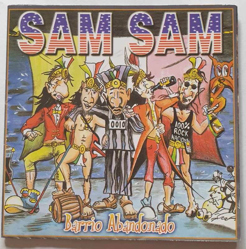 CD - SAM SAM - BARRIO ABANDONADO - CD-DSD-6308 - MEXICAN ROCK