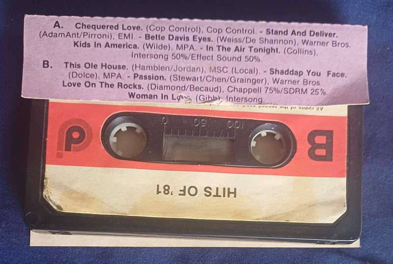 Hits of 81 tape