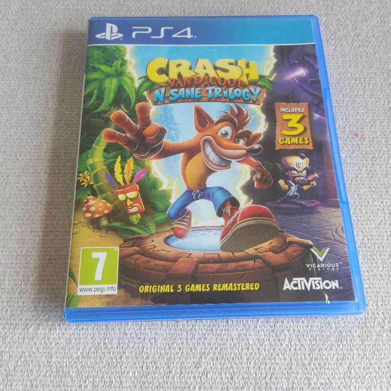 Crash Bandicoot N Sane Trilogy Ps 4