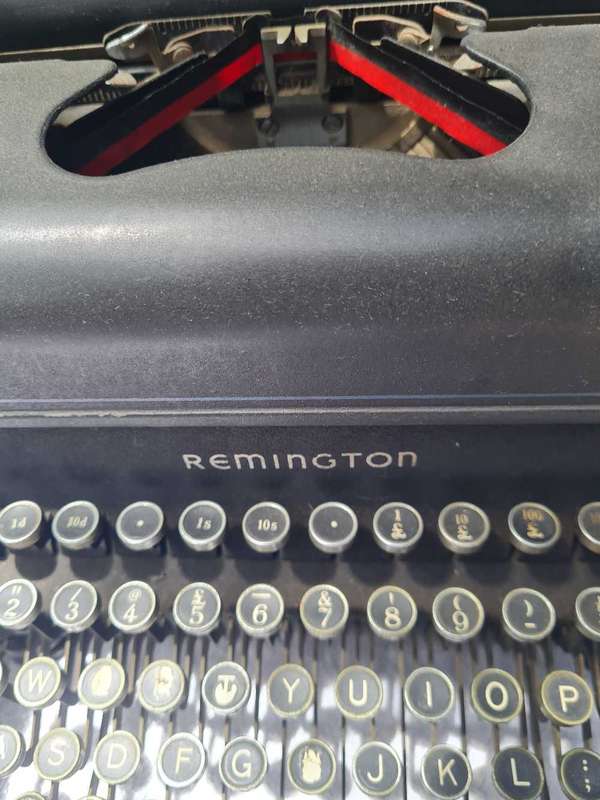 Remington typewriter