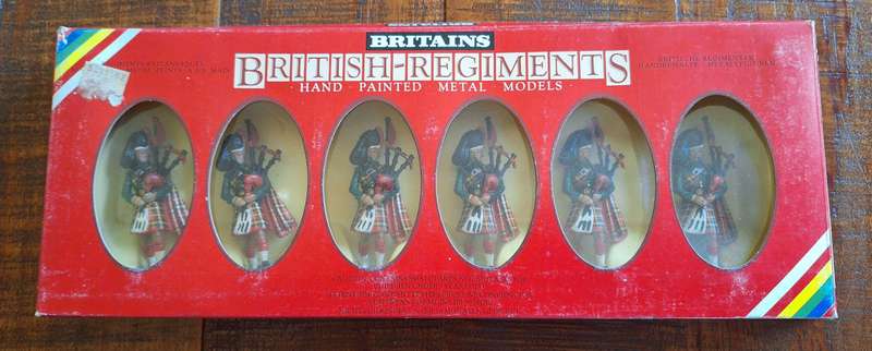 Britains British Regiments 7240 Black watch Pipers