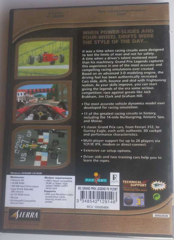 Grand Prix Legends PC