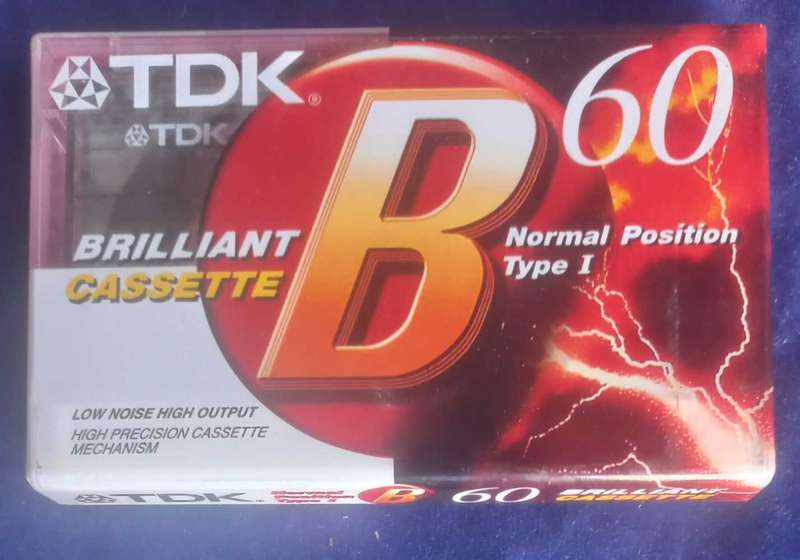 TDK B60 tape *sealed*