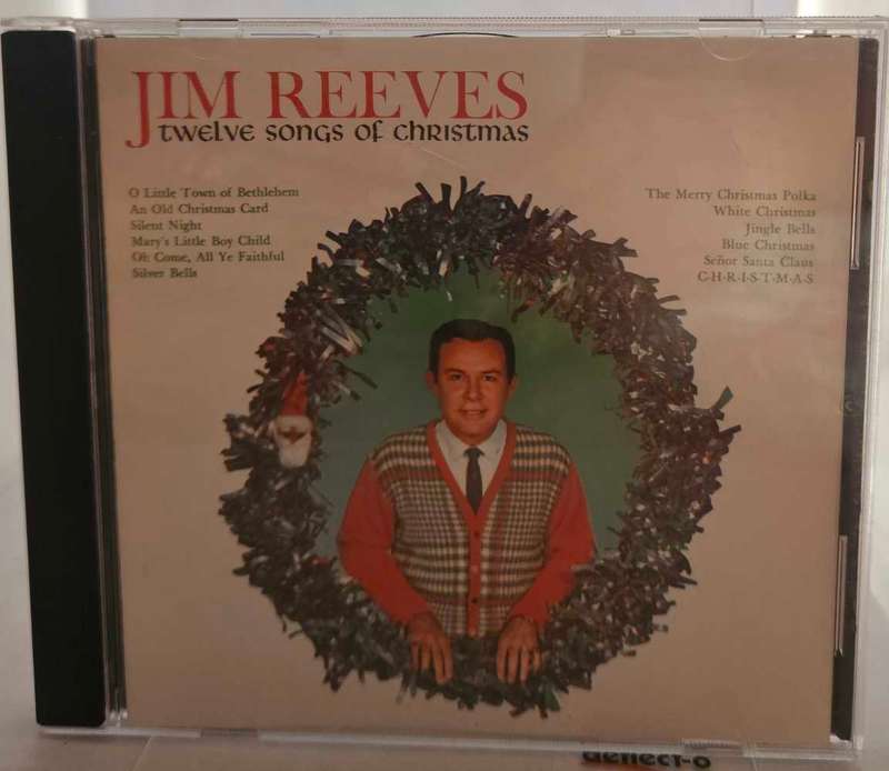 Jim Reeves twelve songs of Christmas.      1190