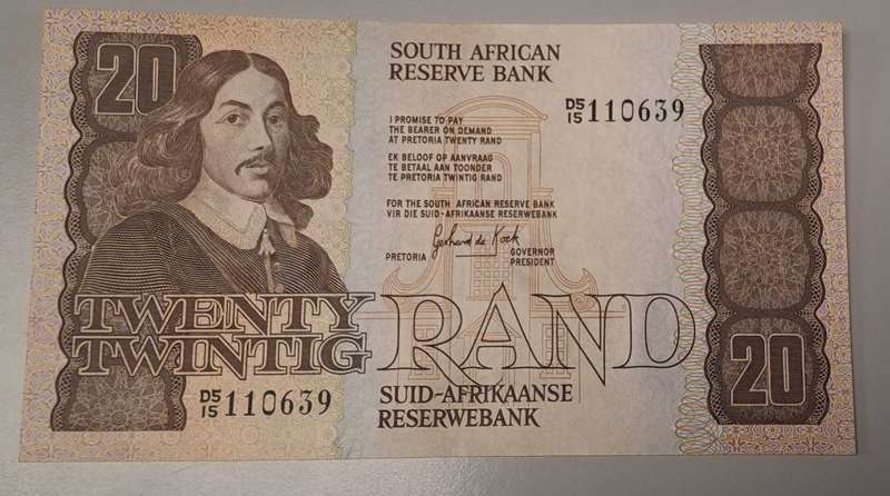 1984 Twenty Rand GPC de Kock D5/15 110639