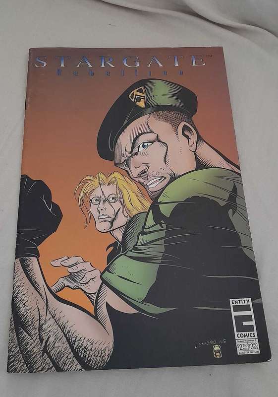 Stargate Underworld&Rebellion 1 and 2 comics