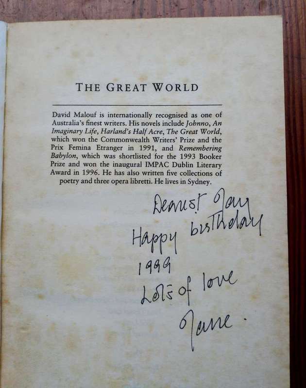 The Great World by David Malouf