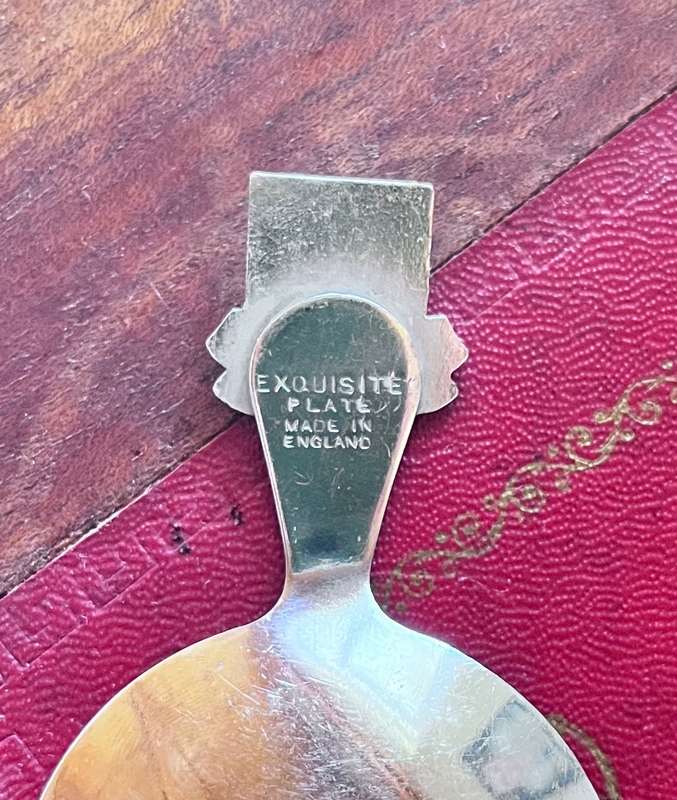 Rhodesia tea caddy spoon - marked NTHN Rhodesia