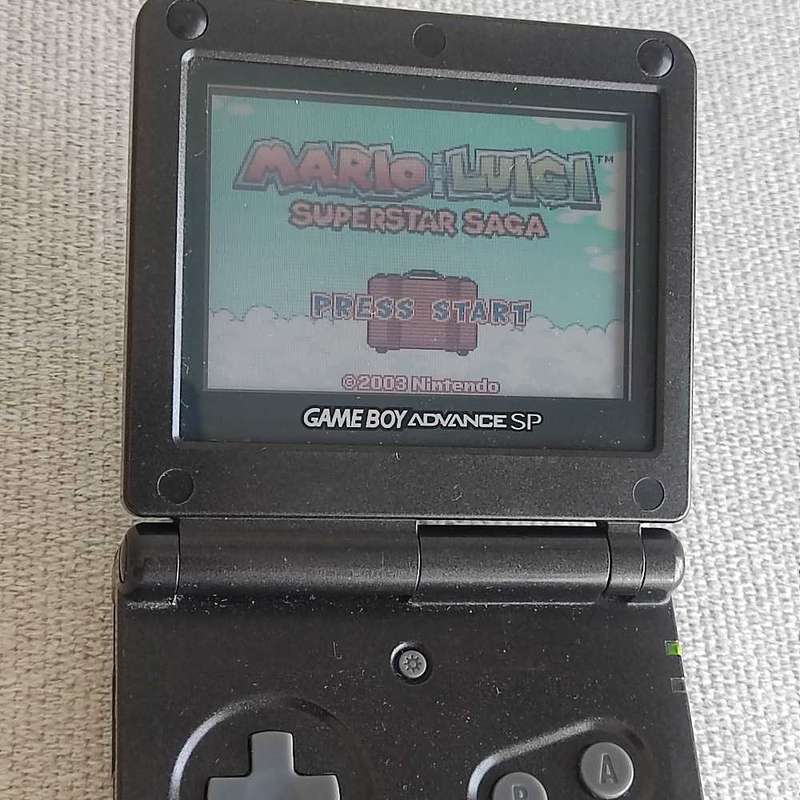 Mario and Luigi Superstar Saga Nintendo GameBoy gba