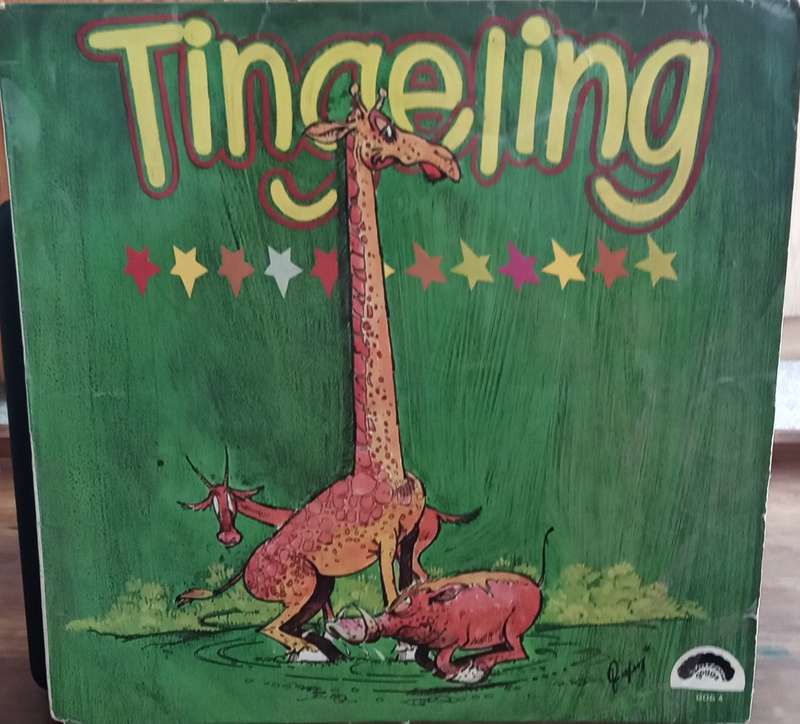 TINGELING - MET DAN HILL EN SY ORKES LP VINYL RECORD AFRIKAANS