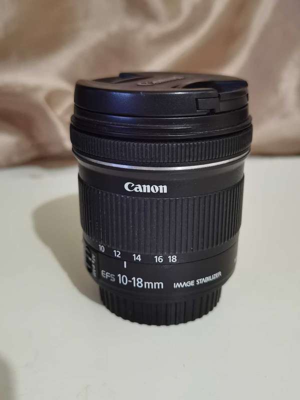 Canon EFS 10-18mm IS STM ultrawide lens