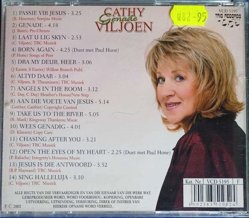 Cathy Viljoen - Genade cd