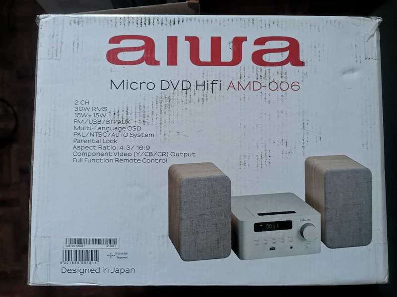 AIWA MICRO DVD HIFI AMD-006
