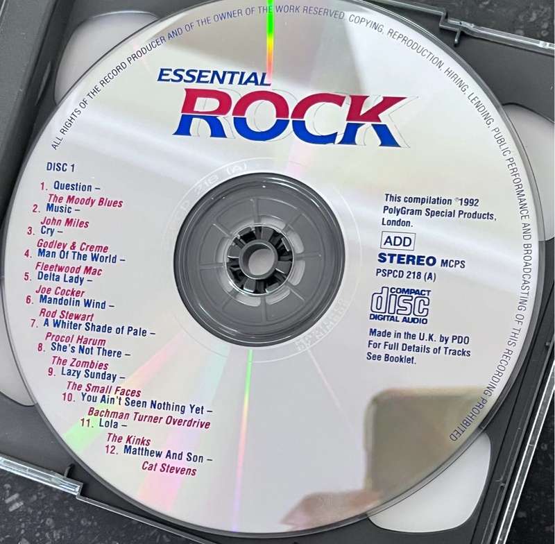 Double CD: Essential Rock - PSPCD 218
