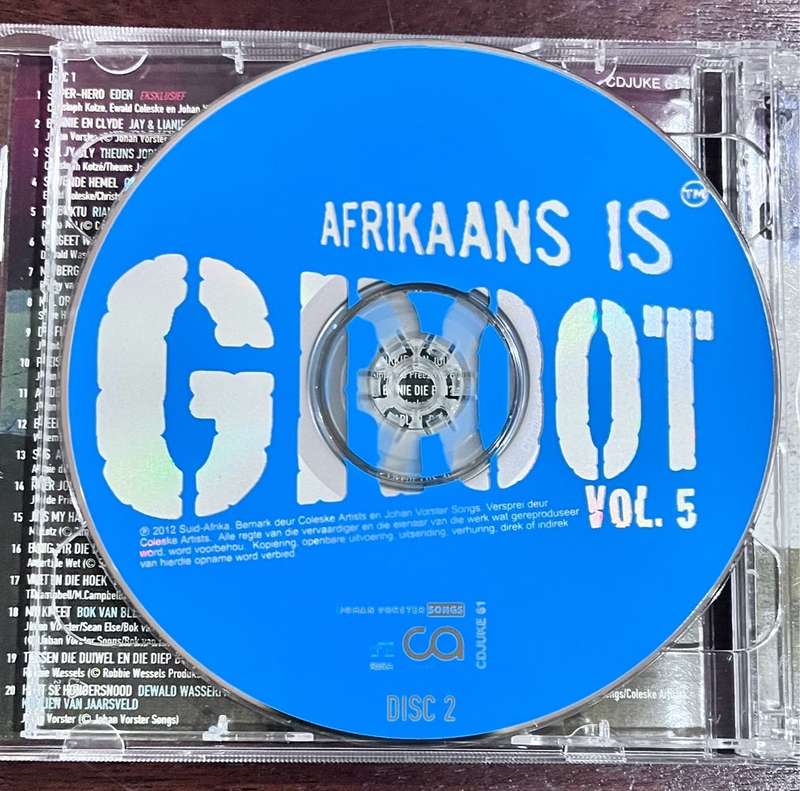 Afrikaans is Groot, vol. 5 double CD (CDJUKE 61)