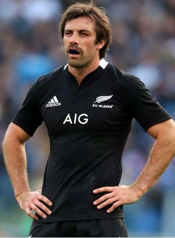 All Black Rugby  Frame Signed Conrad Smith