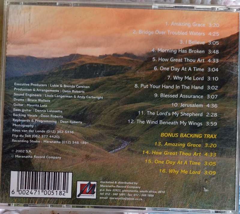 Piet Smit & Danie Botha - Amazing Grace cd