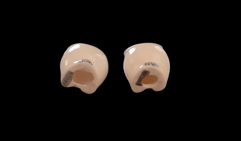 Pair of Owl Ceramic Small Figurine
