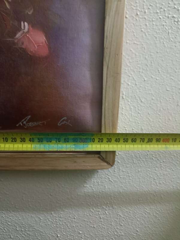 Robert Cox original oil canvas
