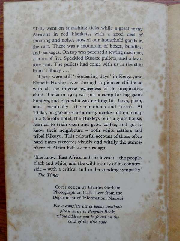 The Flame Trees of Thika by Elspeth Huxley