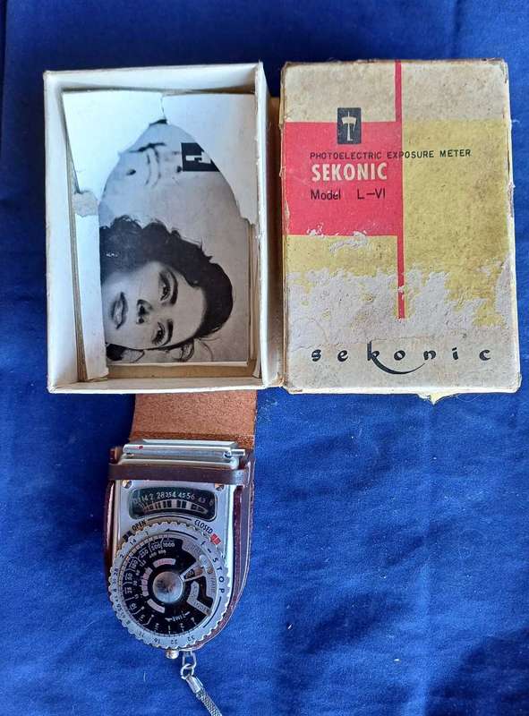 Vintage Sekonic exposure meter