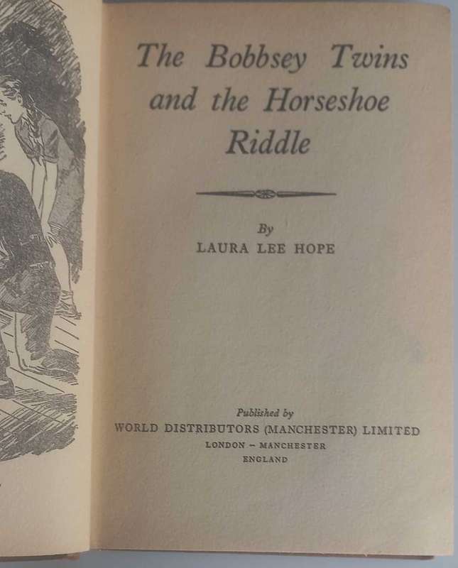 The Bobbsey twins and the horseshoe riddle by Laura Lee Hope