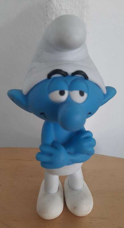 Vintage collectible Smurf ornament/toy