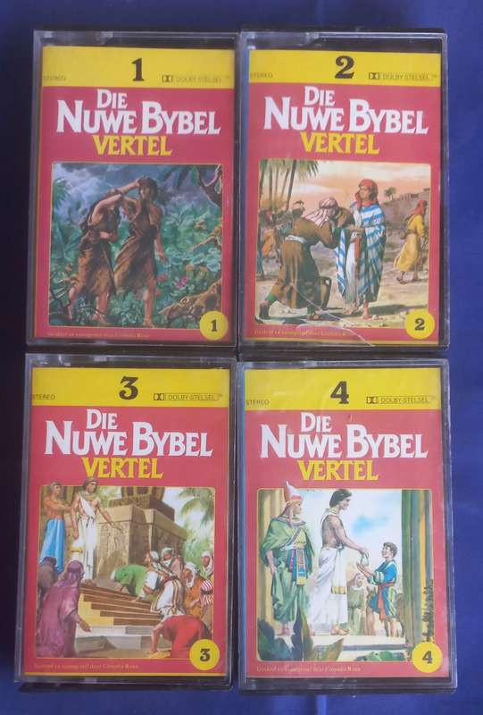 Die nuwe Bybel vertel 4 x Tapes