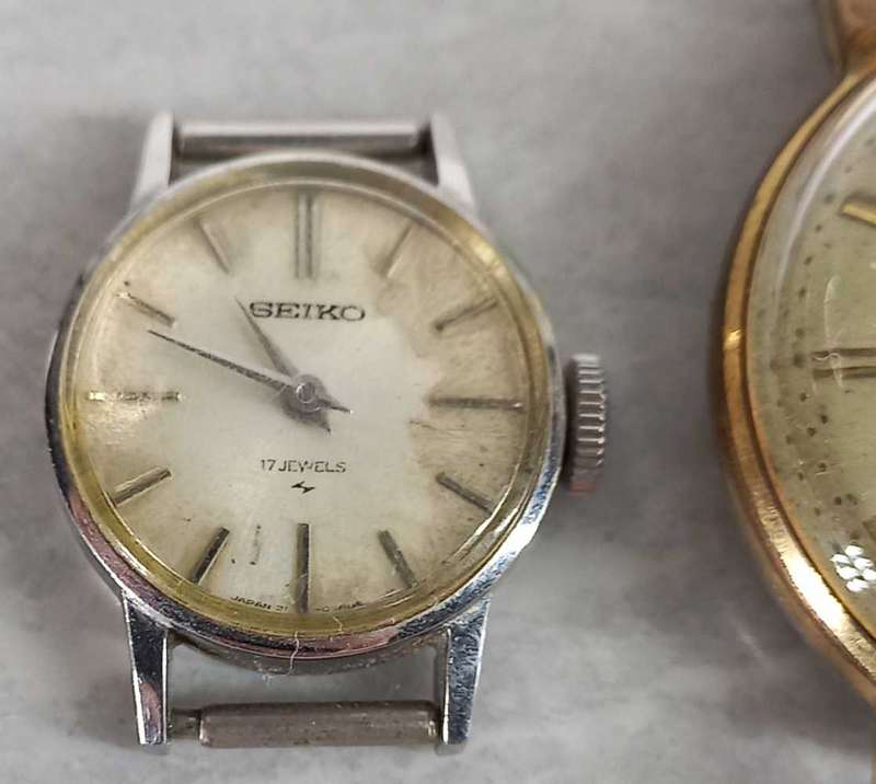 Vintage watches Stowa, Seiko etc.