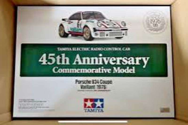 Tamiya 47477 Porsche 934 Coupe Vaillant TA02SW 45th Anniversary