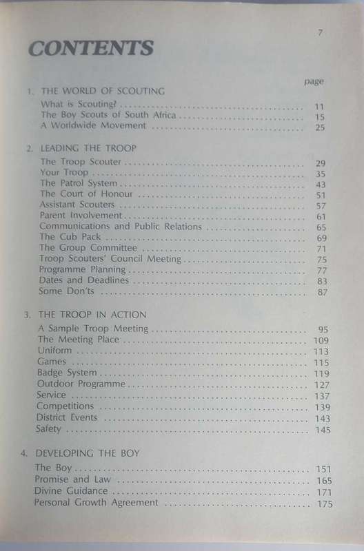 Troop scouting. A handbook for troop scouters