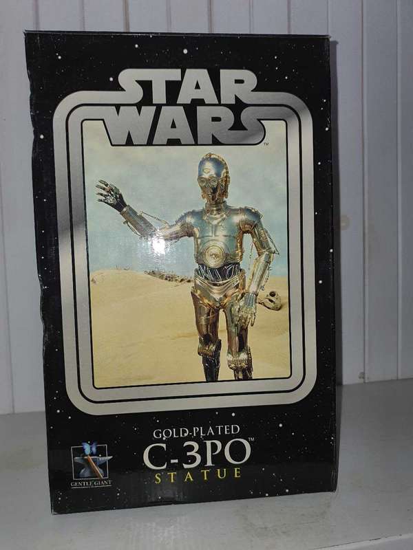 Star Wars Gentle Giant Ltd Gold Plated C-3PO