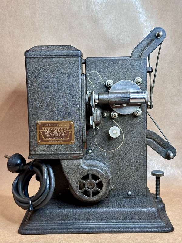 KEYSTONE 8mm Projector Model J-8