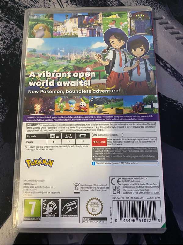 Pokemon Scarlet