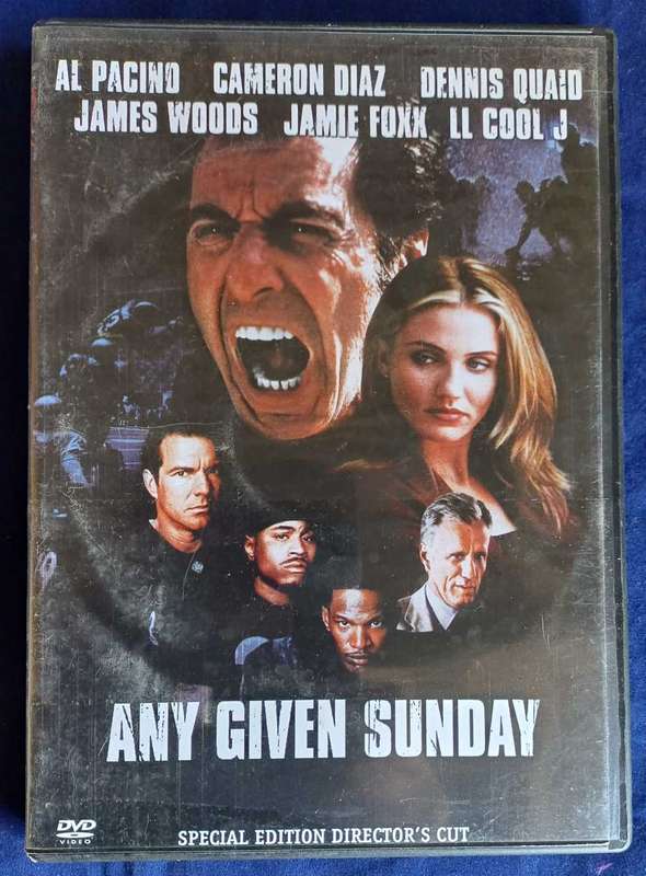Any given Sunday dvd - special edition director's cut