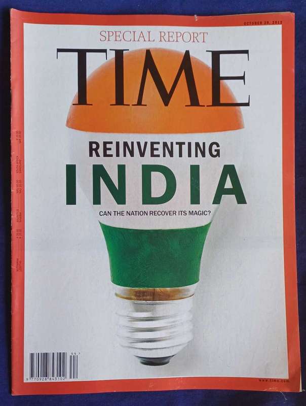 Time magazine October 29, 2012