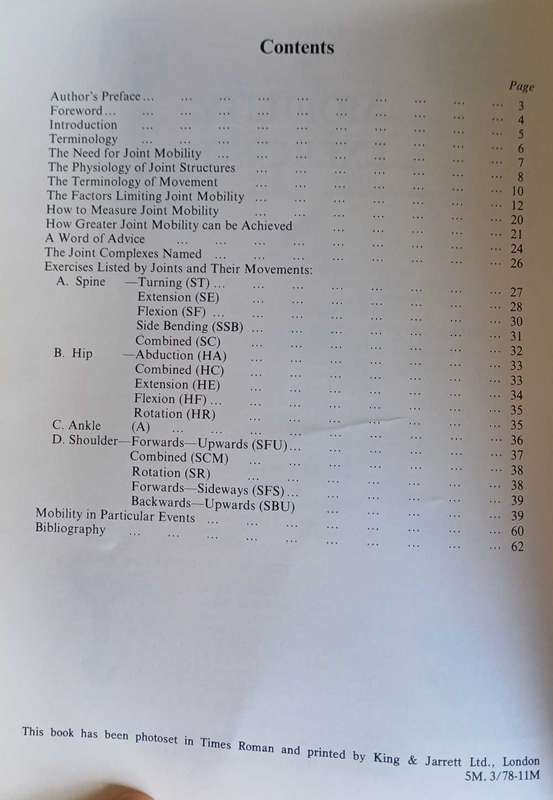 Mobility exercises by Peter R Harper