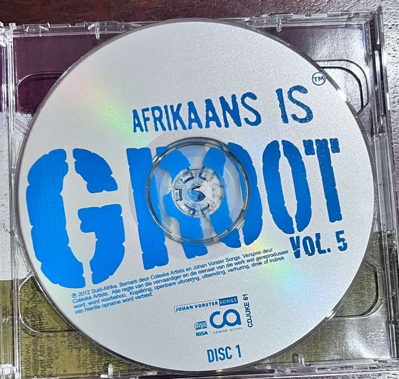 Afrikaans is Groot, vol. 5 double CD (CDJUKE 61)