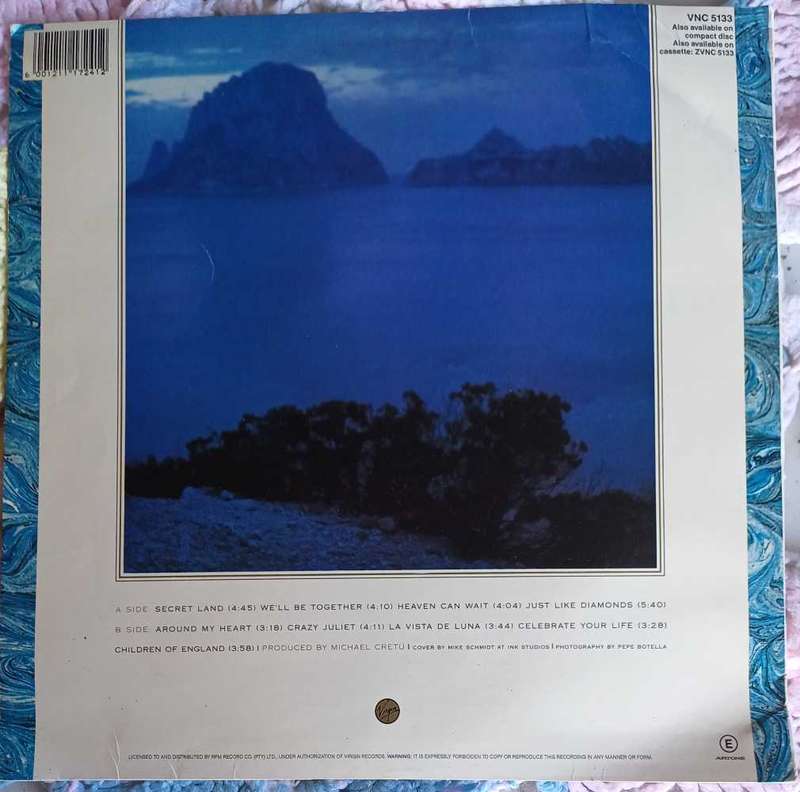 Sandra - Into a secret land LP
