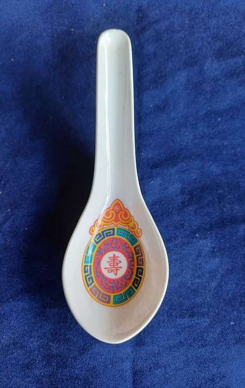 Chinese soup spoon