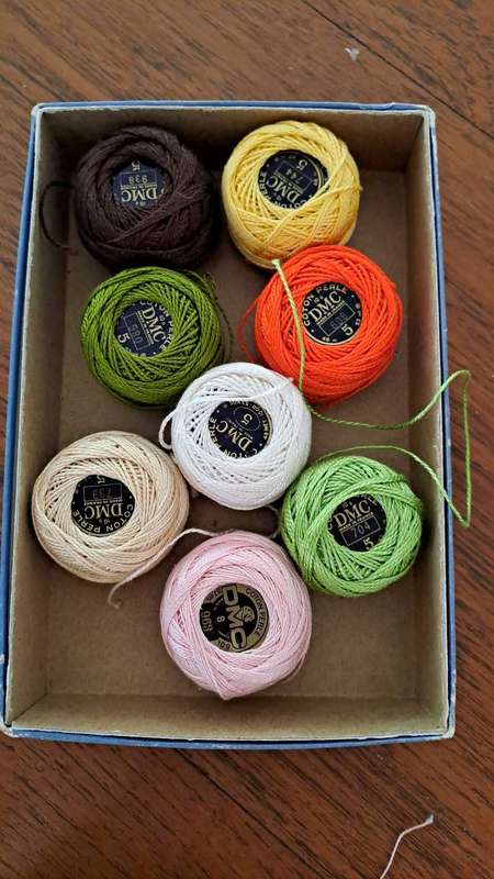 DMC perle cotton -8 balls