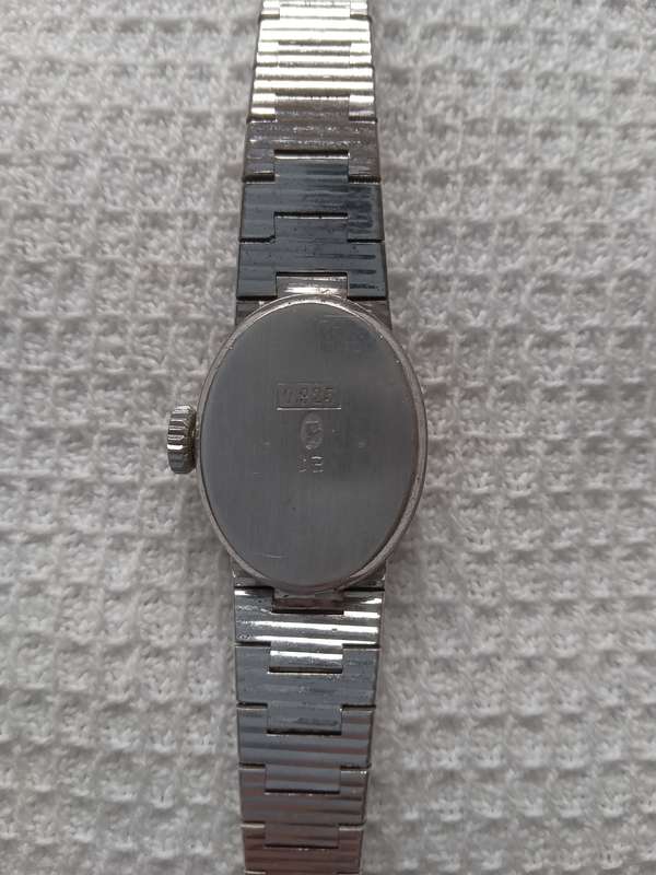 Vintage Bucherer Sterling Silver Ladies Wrist Watch