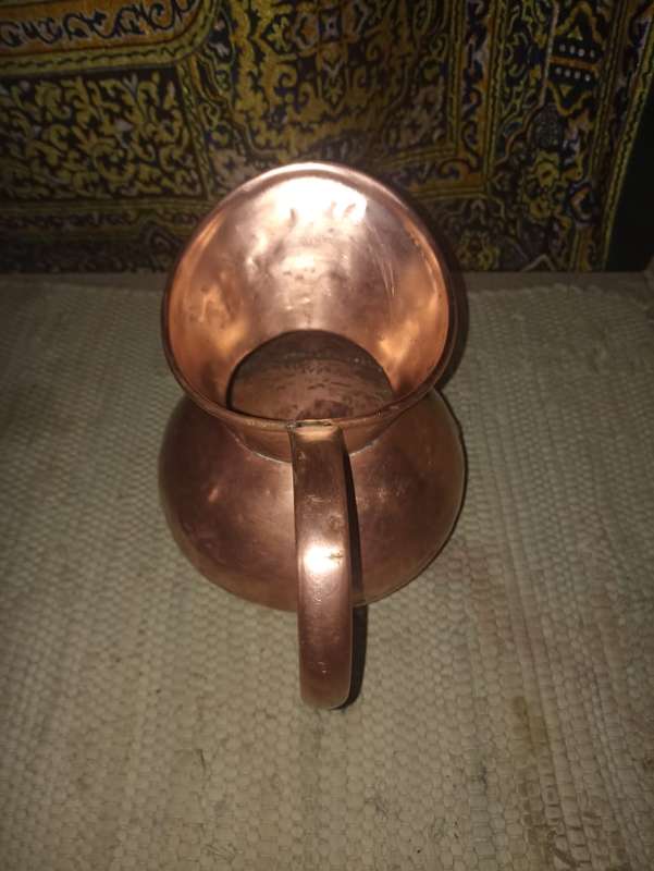 Red copper De klerk Jug