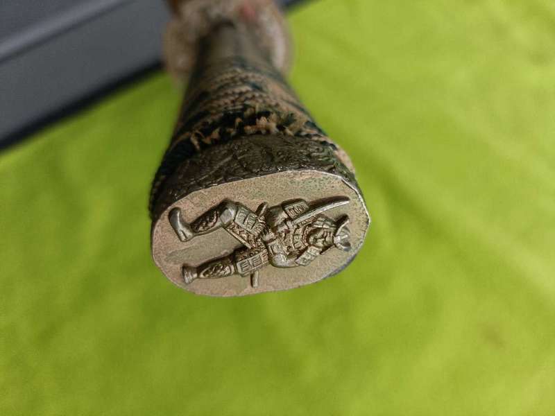 Green Samurai katana