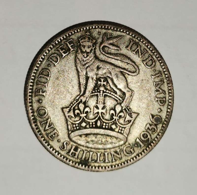 1936 UK & N/Ireland 1 Shilling
