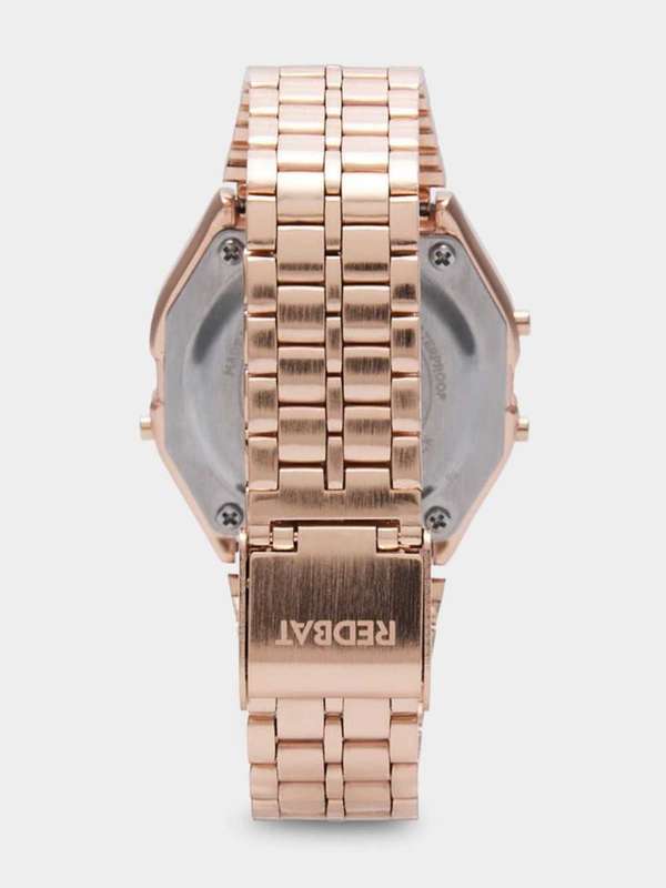 Redbat Gold Retro Watch - Gold. 