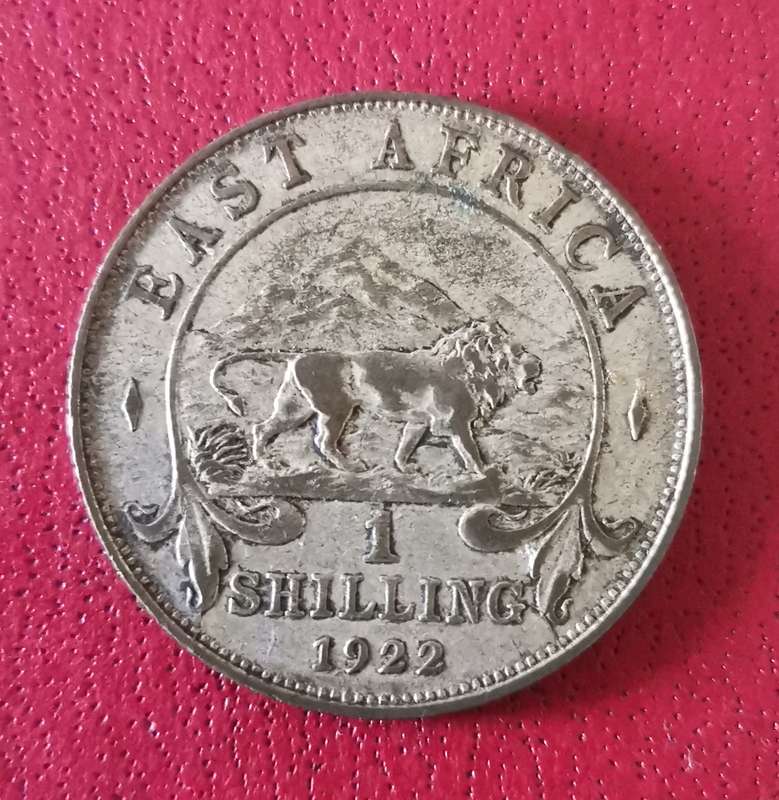 1922 British East Africa 1 Shilling