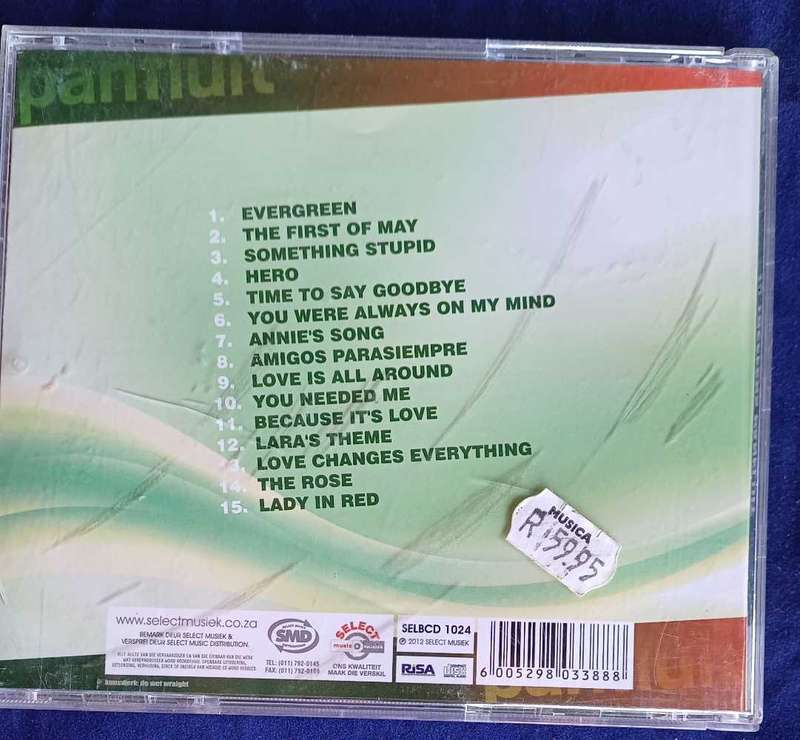 15 Treffers panfluit cd